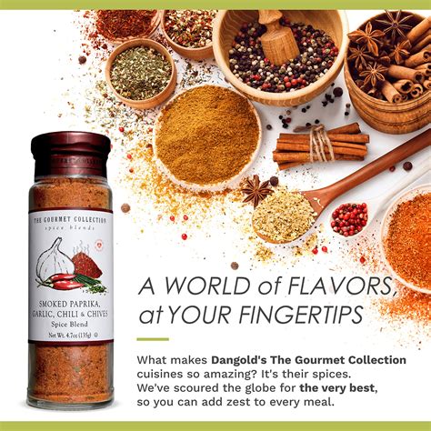 The Gourmet Collection Seasoning Blend Smoked Paprika Garlic Chili