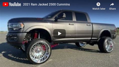 2021 Ram Jacked 2500 Cummins Cars On Line Tv