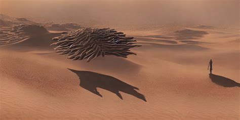 Dune The Movie Ornithopter In The Desert Surrounded Stable Diffusion