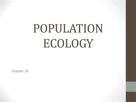 Ppt Population Ecology Powerpoint Presentation Free Download Id9638947