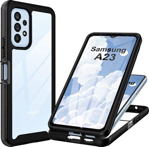 Cenhufo Coque Samsung A23 5g 4g Antichoc Housse Avec Protection écran