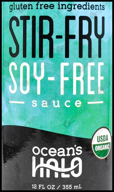 Oceans Halo Organic Stir Fry Sauce Oyster Sauce Substitute 355ml Organicsph