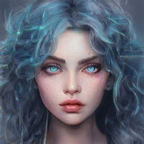 Artbreeder In 2021 Digital Art Girl Fantasy Art Women Digital Portrait Art