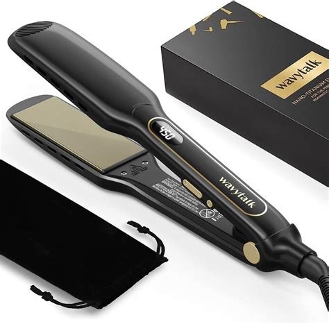 Wavytalk Wet To Dry Hair Straightener 1 7 Flat Iron With 100