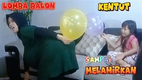 Tiup Balon Pakai Kentut Drama Mama Anty Youtube