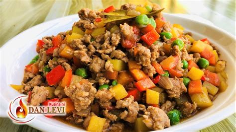 Quick And Easy To Cook Ginisang Pork Giniling Recipe Giniling Na