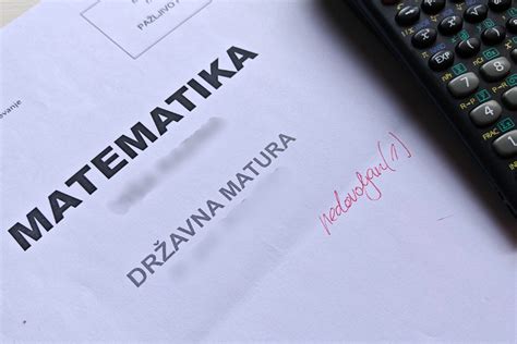 Već su objavljena rješenja mature iz Matematike pogledajte koji su odgovori točni i