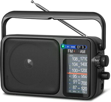 Amazon Yowgulf Am Fm Radio With Best Reception Bluetooth Portable