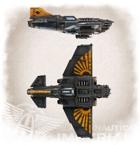 Aeronautica Imperialis Imperial Navy Thunderbolt Fighters Wargamingcl