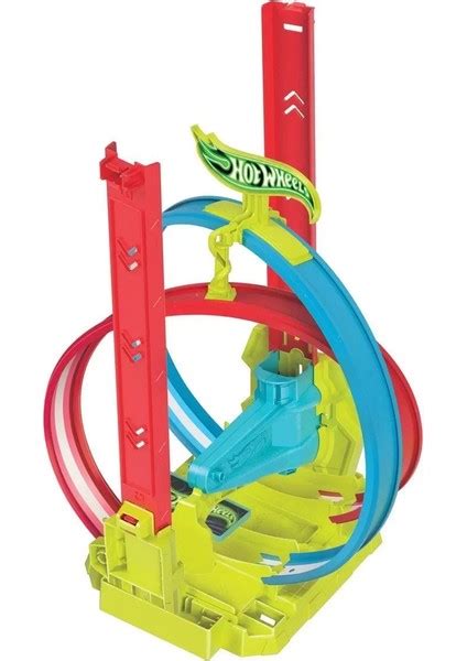 Hot Wheels HPC05 Hot Wheels Neon Yarışlar Çifte Çemberde Fiyatı