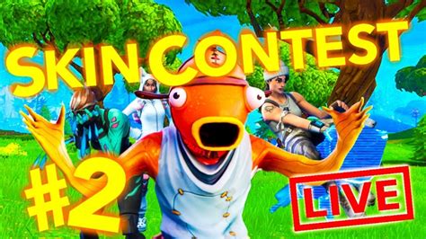 Jetzt Skin Contest Live Custom Games Mit Euch Fortnite Live