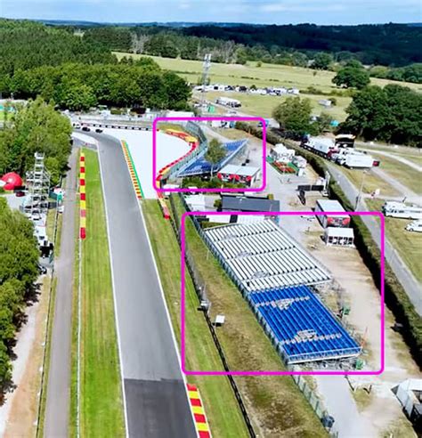 Combes Grandstand Spa Francorchamps Seat View Guide F1