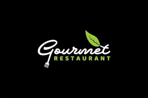 Premium Vector Gourmet Restaurant Vector Logo Design