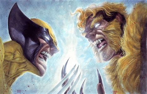 Wolverine Vs Sabretooth Comics - 1113x718 Wallpaper - teahub.io