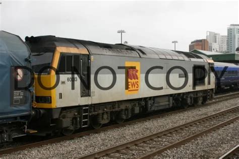 Uk Diesel Train Railway Photograph Of Class 60 60013 Loco Rm60 77 £1