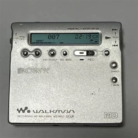 Vintage Sony Walkman Md Walkman Mz R Personal Minidisc Recorder