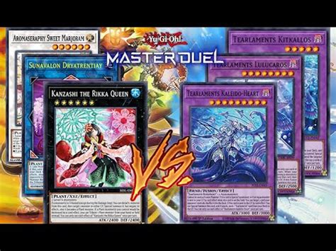 Aroma Sunavalon Rikka Vs Tearlaments Yu Gi Oh Master Duel Youtube