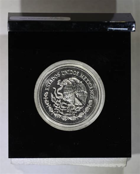 1986 Mexico 200 Pesos 2 Oz Silver 2 Onzas Copa Mundial De Futbol J