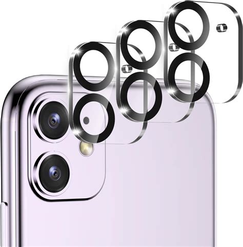 [upgrade 2 Pack] Camera Lens Protector For Iphone 11 6 1 12 Mini 5 4 Tempered