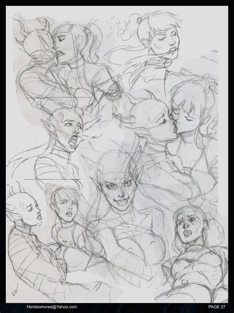 Page Sketch By XMLx Hentai Foundry