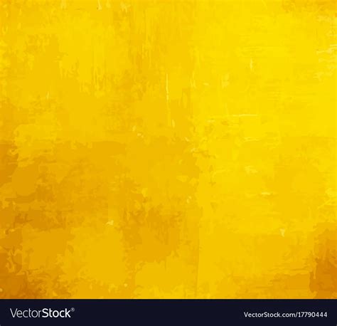 Yellow Grunge Paint Background Royalty Free Vector Image