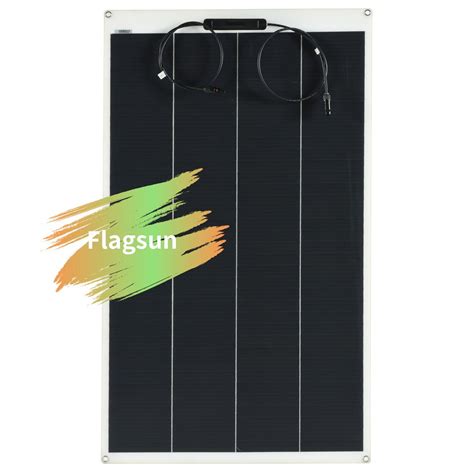 36PCS Flagsun PV Module Panels Panneau Solaire Portable Flexible Solar