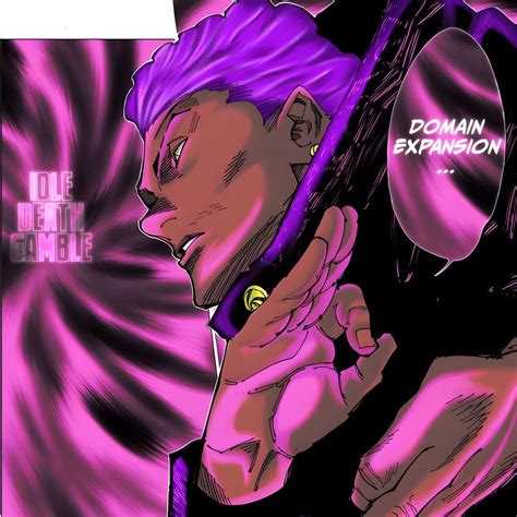 Kinji Hakari | Jujutsu Kaisen | Manga Colored | Jujutsu, Evil anime, Manga