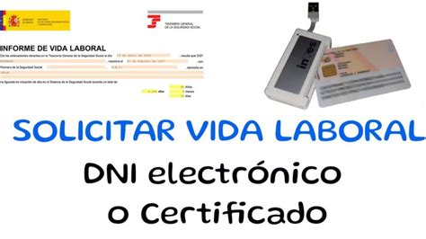 Solicita Tu Vida Laboral De Forma Rápida Y Segura Con El Dni