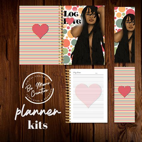 Printable Journal Kit Png Bemoore Creative