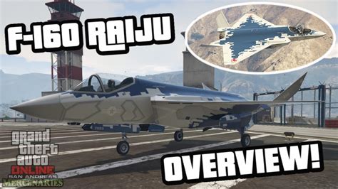 New Stealth Jet F Raiju Overview Gta Online San Andreas