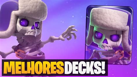 Melhores Decks Do Clash Royale Evolu O Dos Esqueletos Youtube