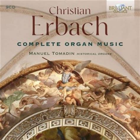 Box Set Erbach Complete Organ Music 9 Cds