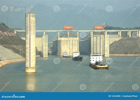 Three Gorges Dam Royalty-Free Stock Photography | CartoonDealer.com ...