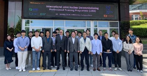 한수원 ‘iaea 인증 원전해체 전문교육 과정 개최 발전산업신문