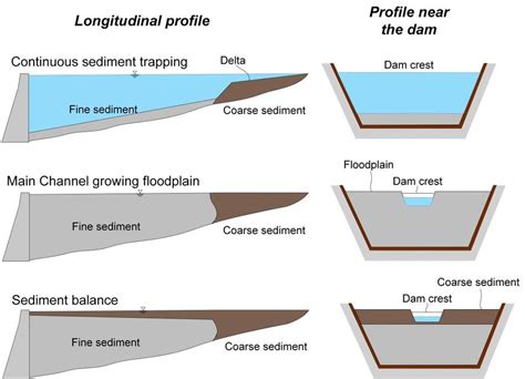 Sedimentation Stages Of A Reservoir Adapted From Morris And Fan