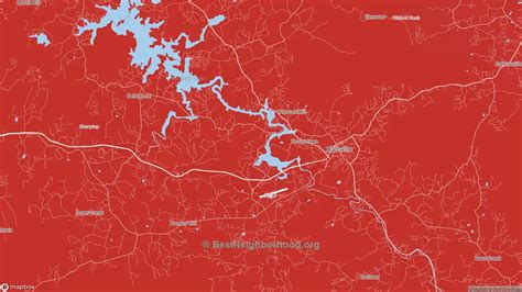 Union County, GA Political Map – Democrat & Republican Areas in Union ...