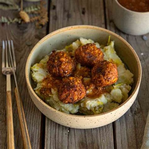 Boulettes De Haricots Rouges Stoemp Aux Poireaux Cuisine Addict