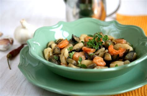 Gnocchetti Fatti In Casa Con Melanzane E Gamberetti