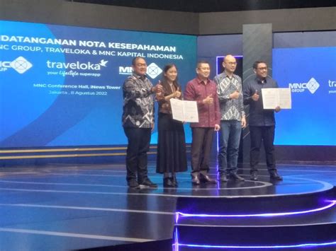 MNC Kapital BCAP Dan Traveloka Kerja Sama Kembangkan Entertainment