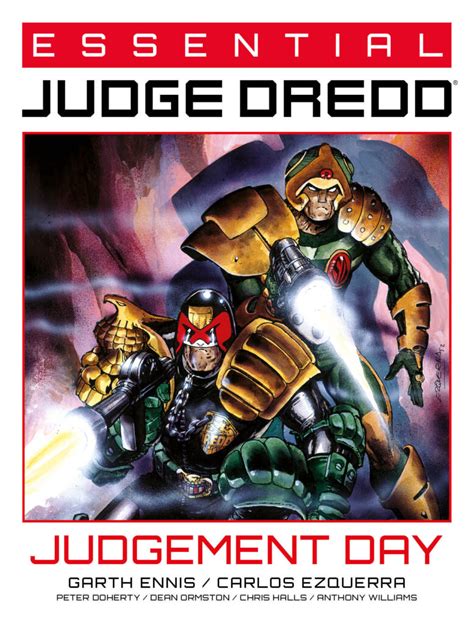 Judgement Day Is Here Pre Order The Latest Essential Judge Dredd