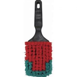 Brosse Manche Court Vikan Mm Souple Fleur Noir