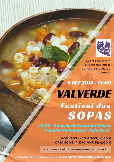 Festival Das Sopas De Valverde Lucros Revertem A Favor Da Recupera O