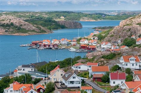 remote fishing village  fjallbacka sweden photo  gary arndt