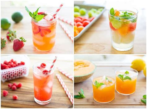 4 Refreshing Summer Drinks (Easy, No Alcohol) - Fifteen Spatulas