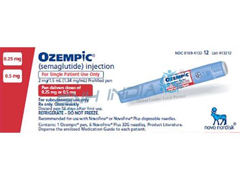 Buy Ozempic Semaglutide Injection 2mg15ml Online By Novo Nordisk At