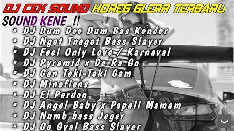 Dj Cek Sound Horeg Glerr Full Album Terbaru 2023 Dj Andalan Brewog