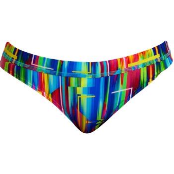 Funkita Sports Eco Bikini Briefs Women The Glitch BIKE