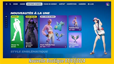 Gili Gili Boutique Fortnite Du Jeudi Mars Youtube