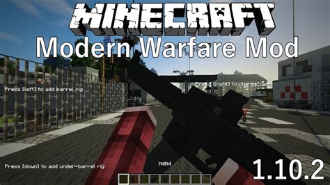 Minecraft Modern Warfare Mod Youtube