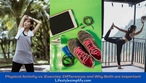 Physical Activity Vs Exercise Differences And Why Both Are Important